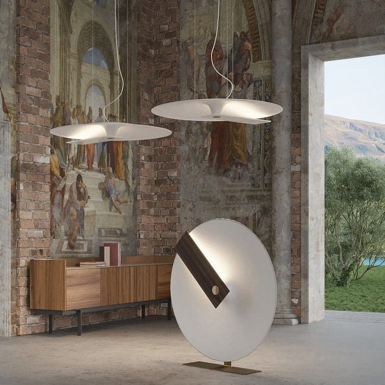 Meridiana Pendant Lamp Hind Rabii Lighting Studio Art Light