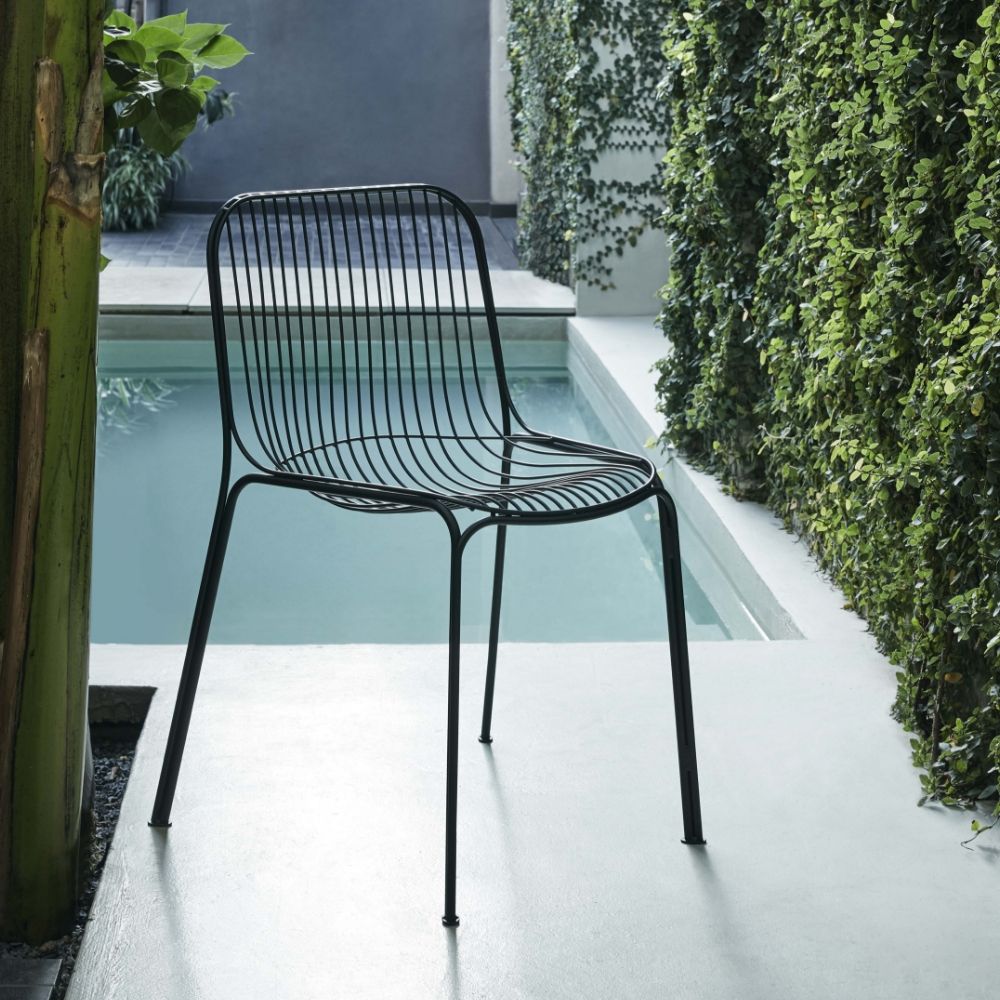 Hiray Outdoor Stackable Chair | Designed by Palomba | Set of 2 | Kartell