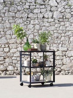 Modern Wall With Black Table