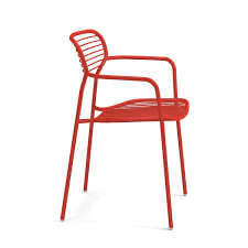 Apero Stackable Dining Chair with Armrests | Set of 2 | EMU