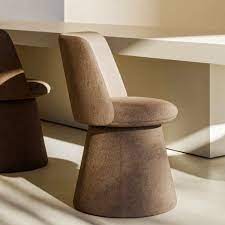 Pure Belle Tub Swivel Dining Chair | Contemporary Furniture Arrmet