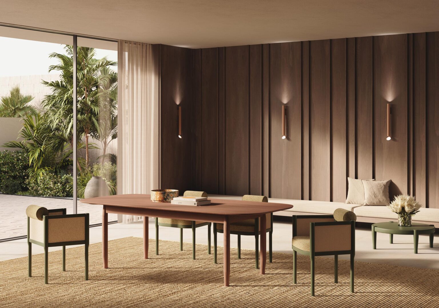Noa C Chair with Armrests | Classic Contemporary Seating | Modonutti