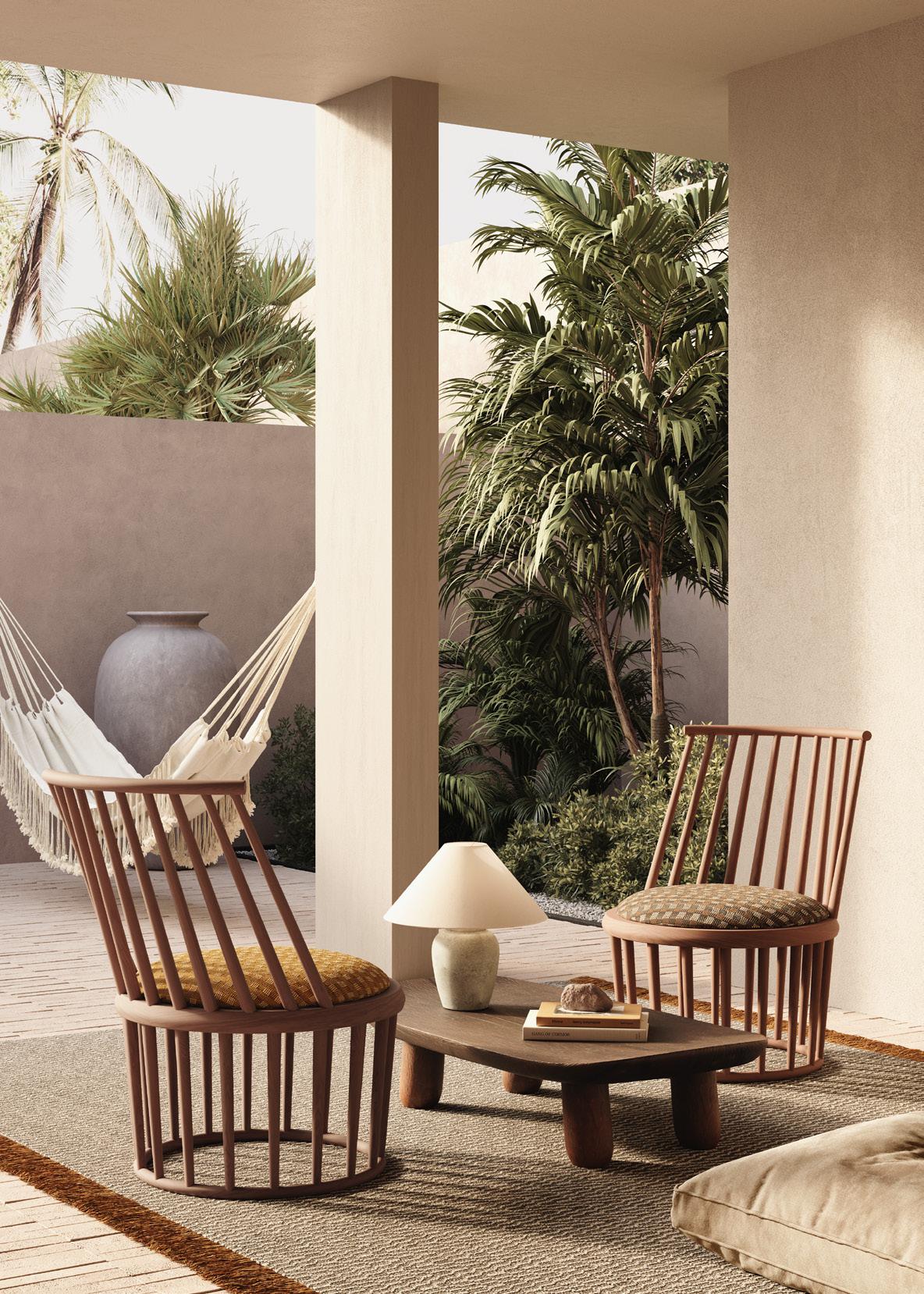 Tangeri Lounge Chair | Classic Contemporary Seating | Modonutti