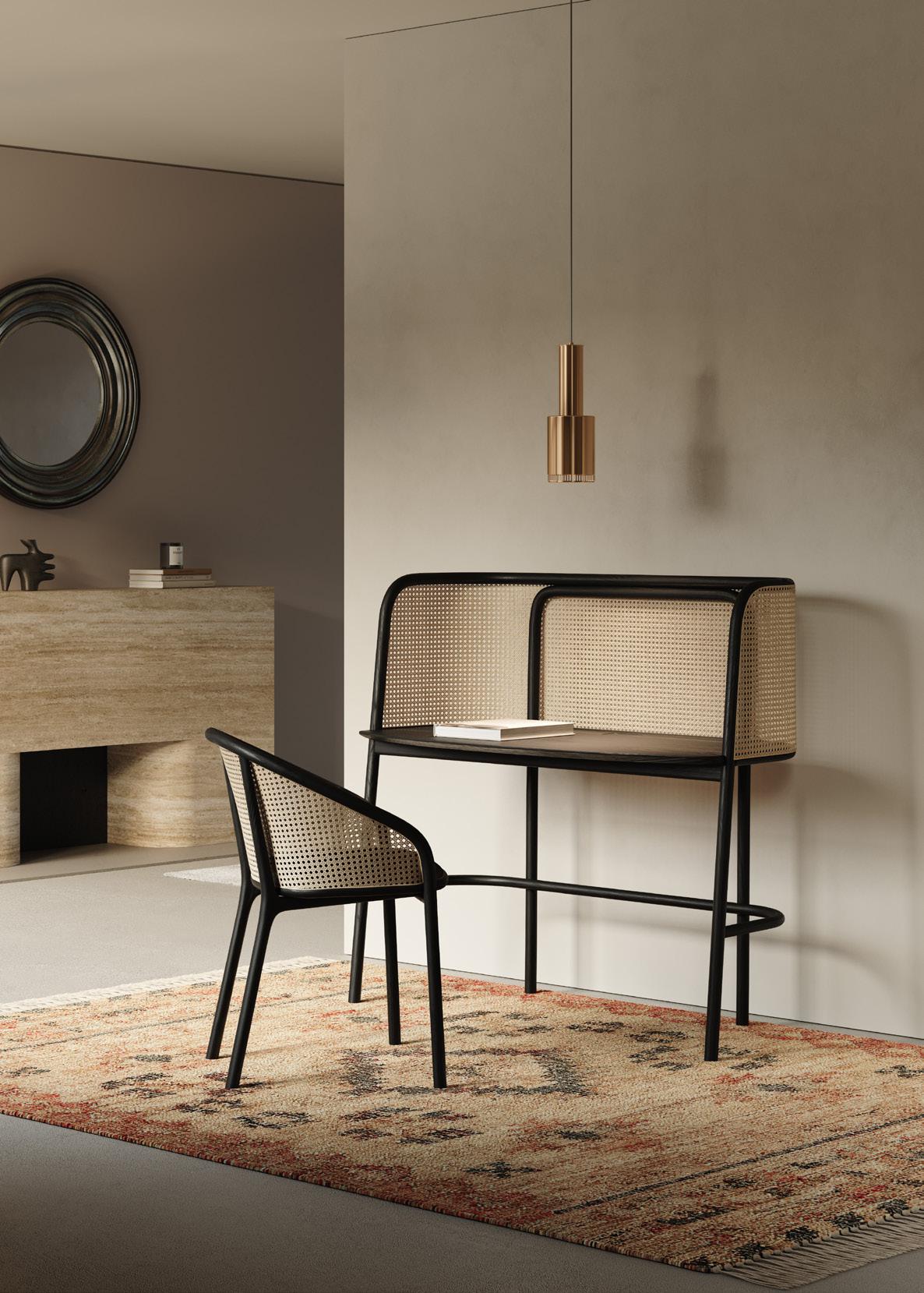 Latis C  Dining Chair with Armrests | Classic Contemporary Seating | Set of 2 | Modonutti