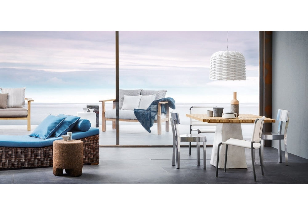 InOut 35 Square Dining Table |  Luxury Furniture Gervasoni