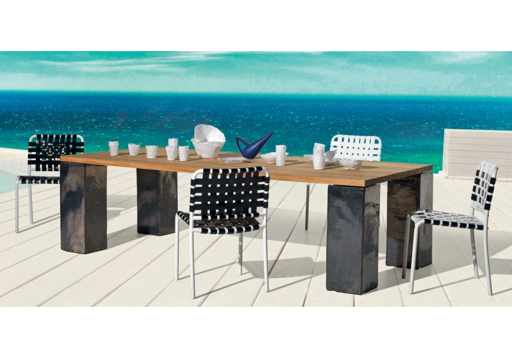 InOut 33 34 Rectangular Dining Table | Luxury Furniture Gervasoni