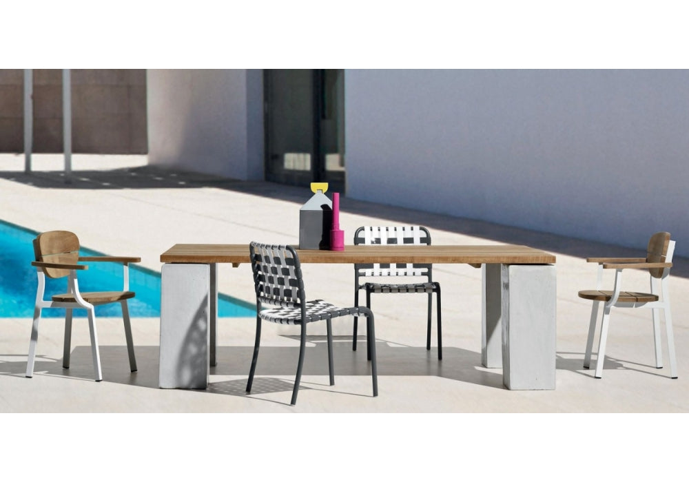 InOut 33 34 Rectangular Dining Table | Luxury Furniture Gervasoni