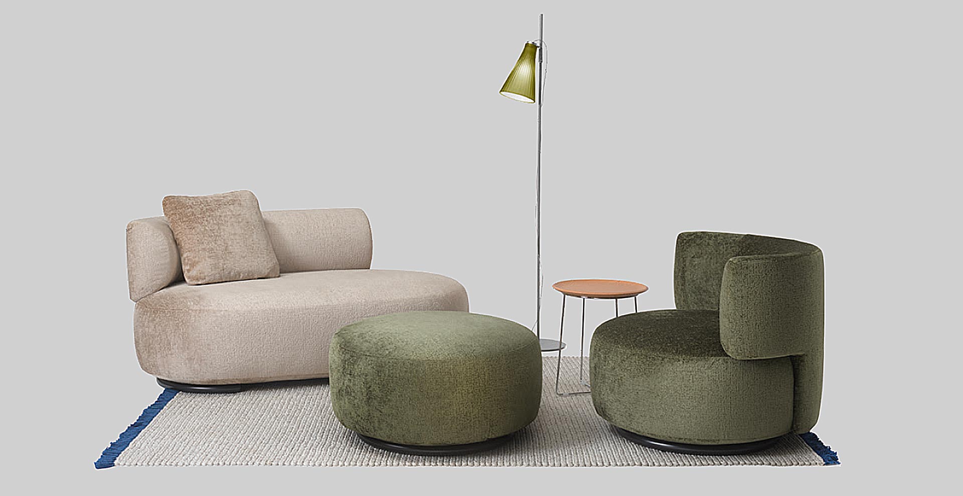 K-Waiting Dormeuse Designed by Rodolfo Dordoni | Kartell