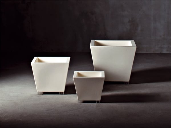 Kabin 30 Vase — Minimalist Italian Indoor/Outdoor Planter by Serralunga