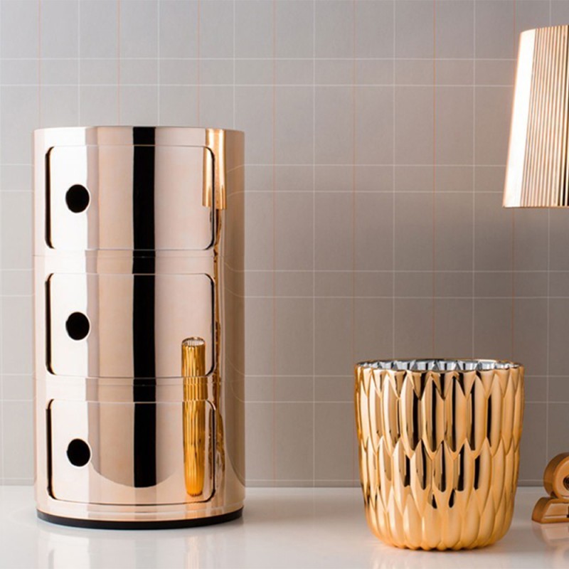 Metal Mobile Contenitore