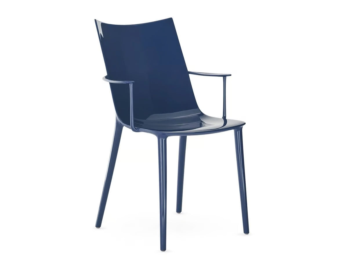 H H H Stackable Dining Chair with Armrests Kartell