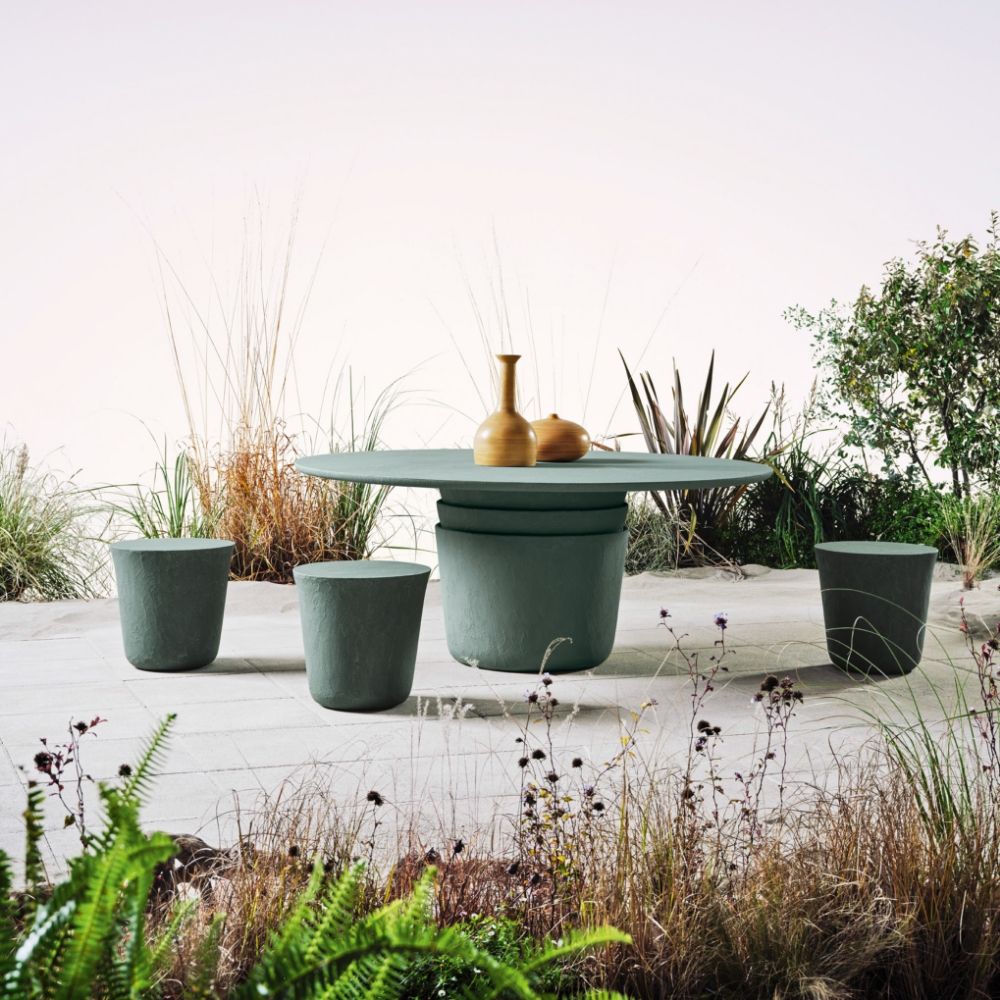 Kasane 38/39 Round Dining Table | Luxury Furniture | Gervasoni