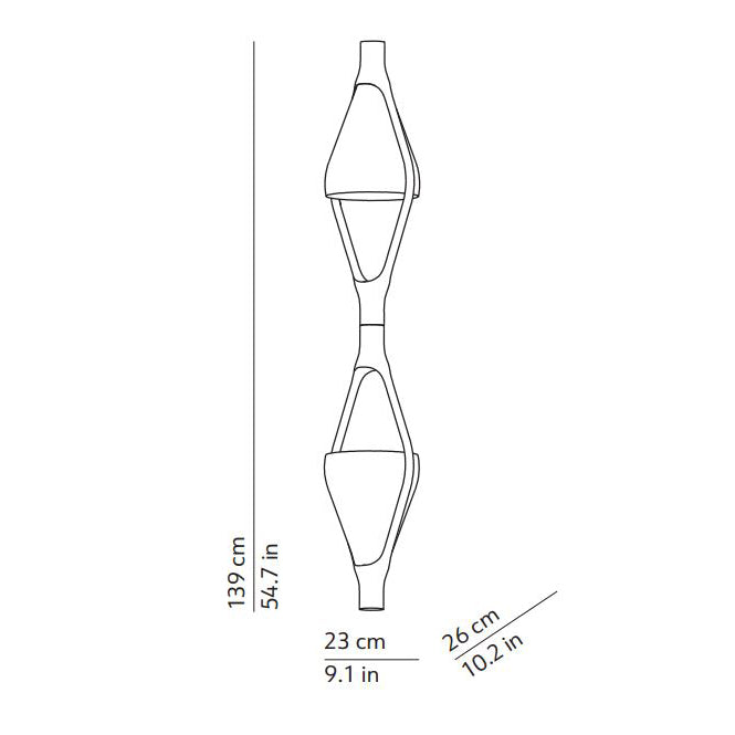 Viceversa Suspension Lamp by Kundalini – Luxury Lighting
