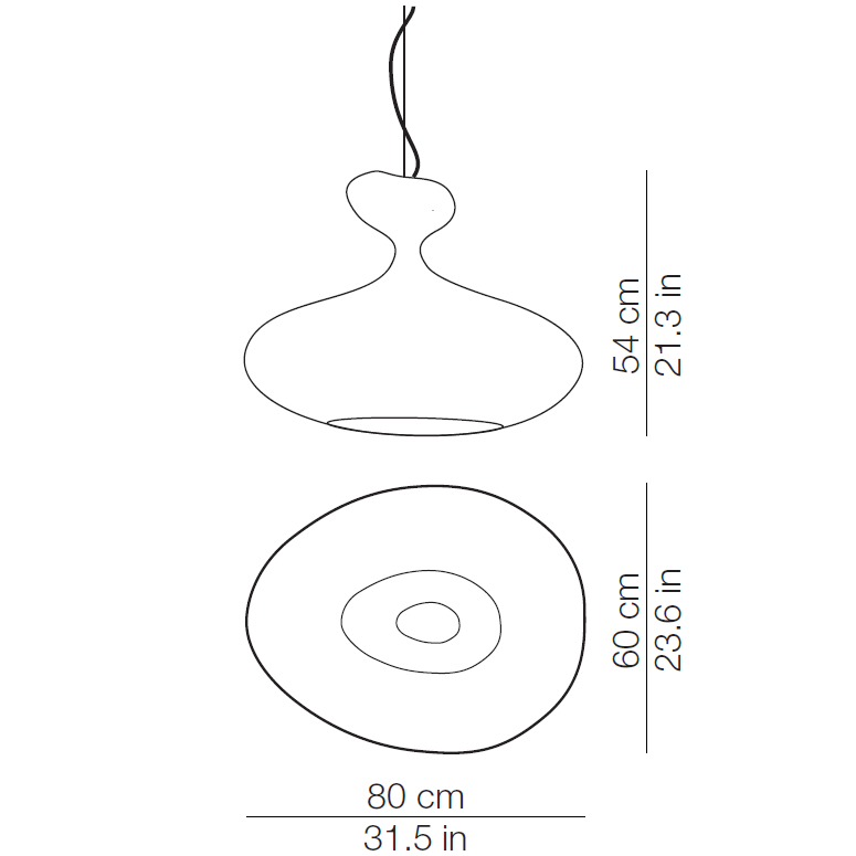 E.T.A Sat Pendant Lamp | Luxury Lighting | KDLN