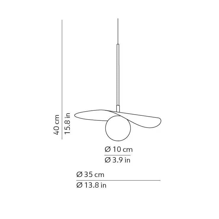 Flow Suspension Lamp | Luxury Lighting | KDLN