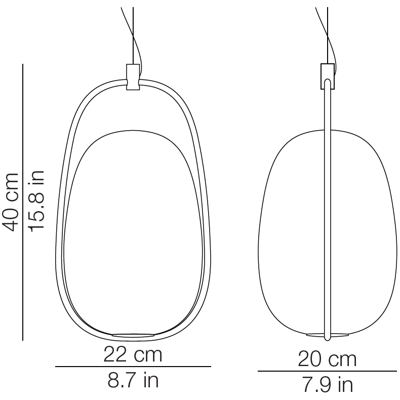 Lannà Suspension Lamp | Luxury Lighting | KDLN