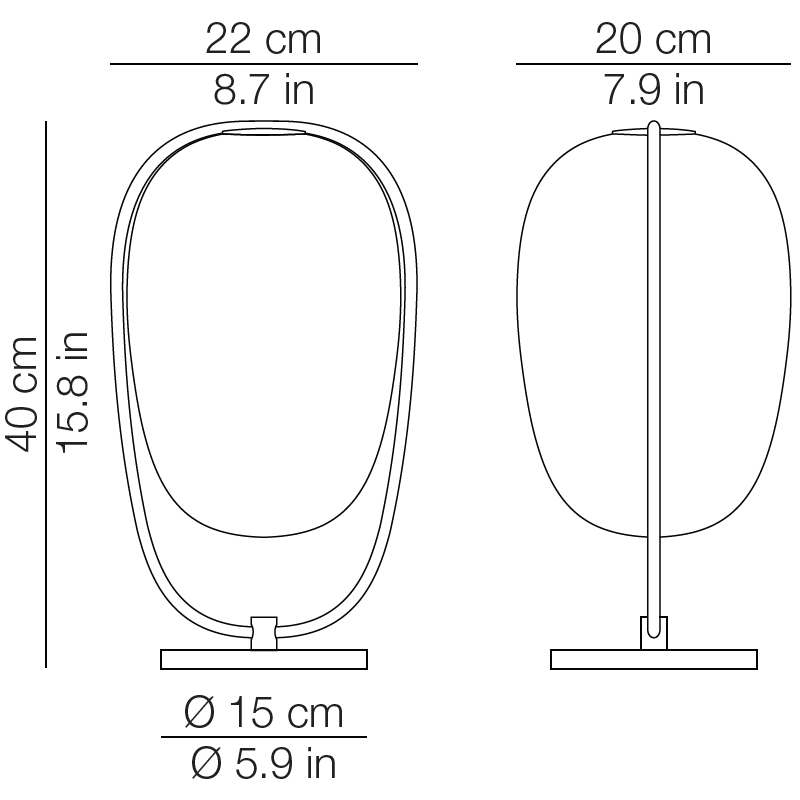 Lannà Table Lamp | Luxury Lighting | KDLN