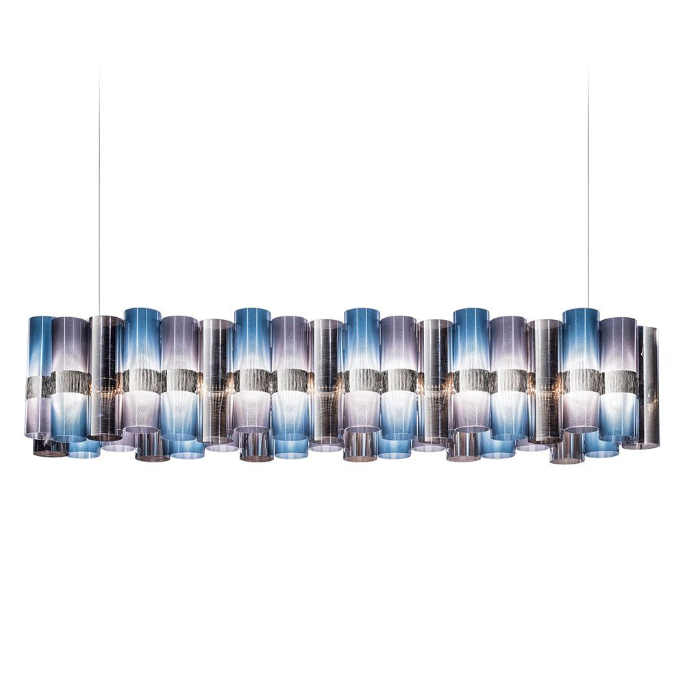 La Lollo Linear Suspension Lamp | Slamp Sculptural Design Lighting