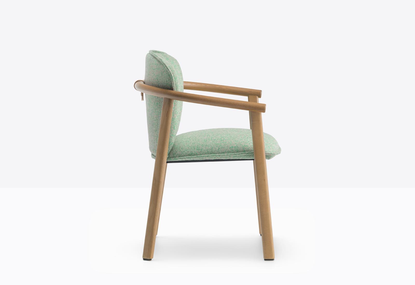 Lamorisse Wood 3686 Stackable Dining Chair | Luxury Design | Pedrali