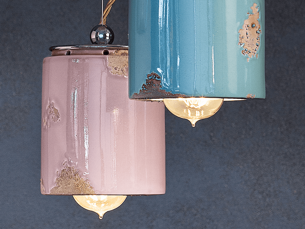 Industrial C1620 Pendant Lamp | Ferroluce Ceramic Lighting