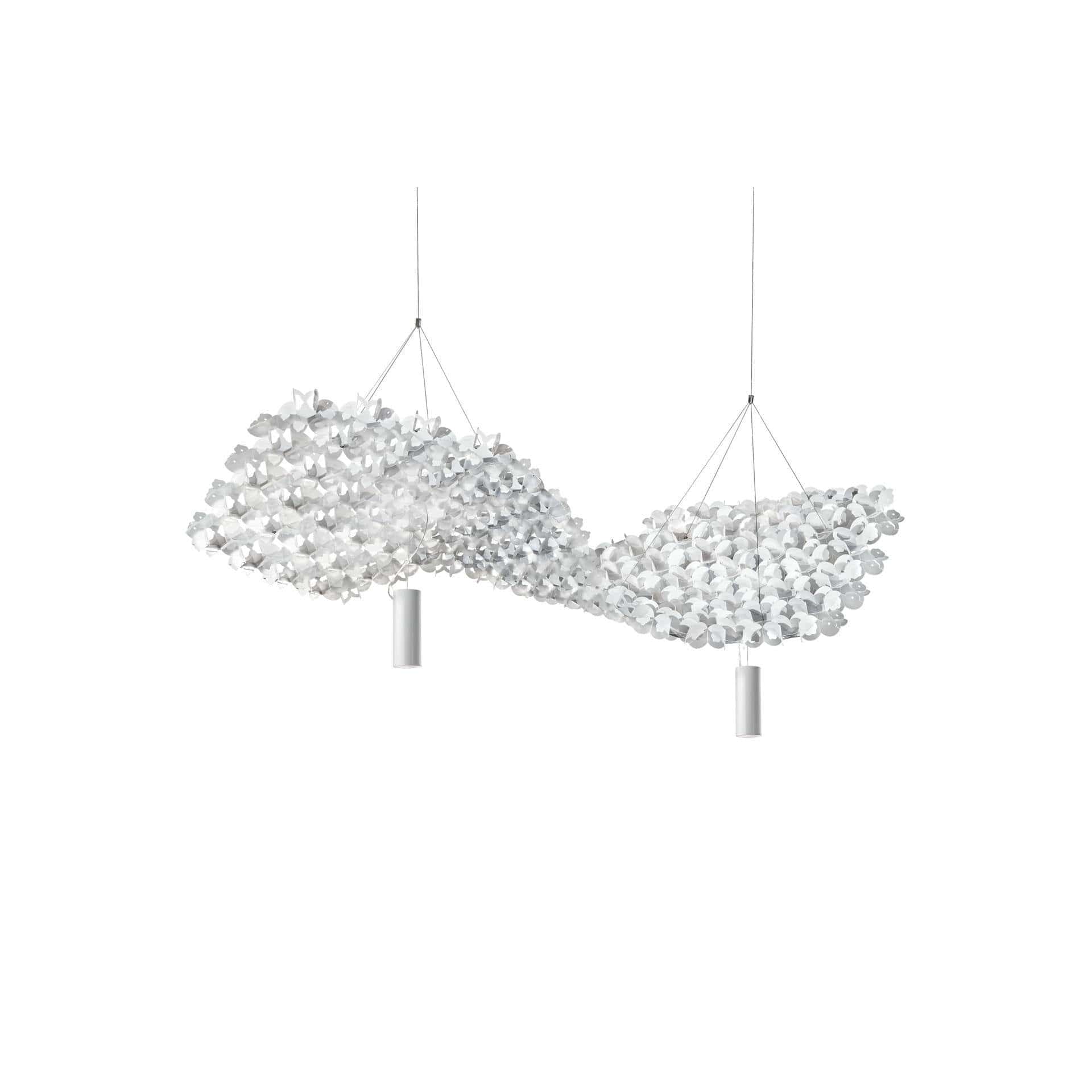 Outdoor Nuvem Suspension Modular Lamp Slamp Sculptural Design Lighting