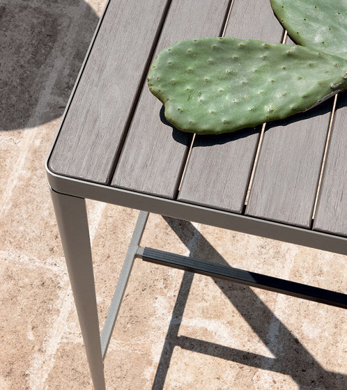 Laren High Rectangular Dining Table | Ethimo