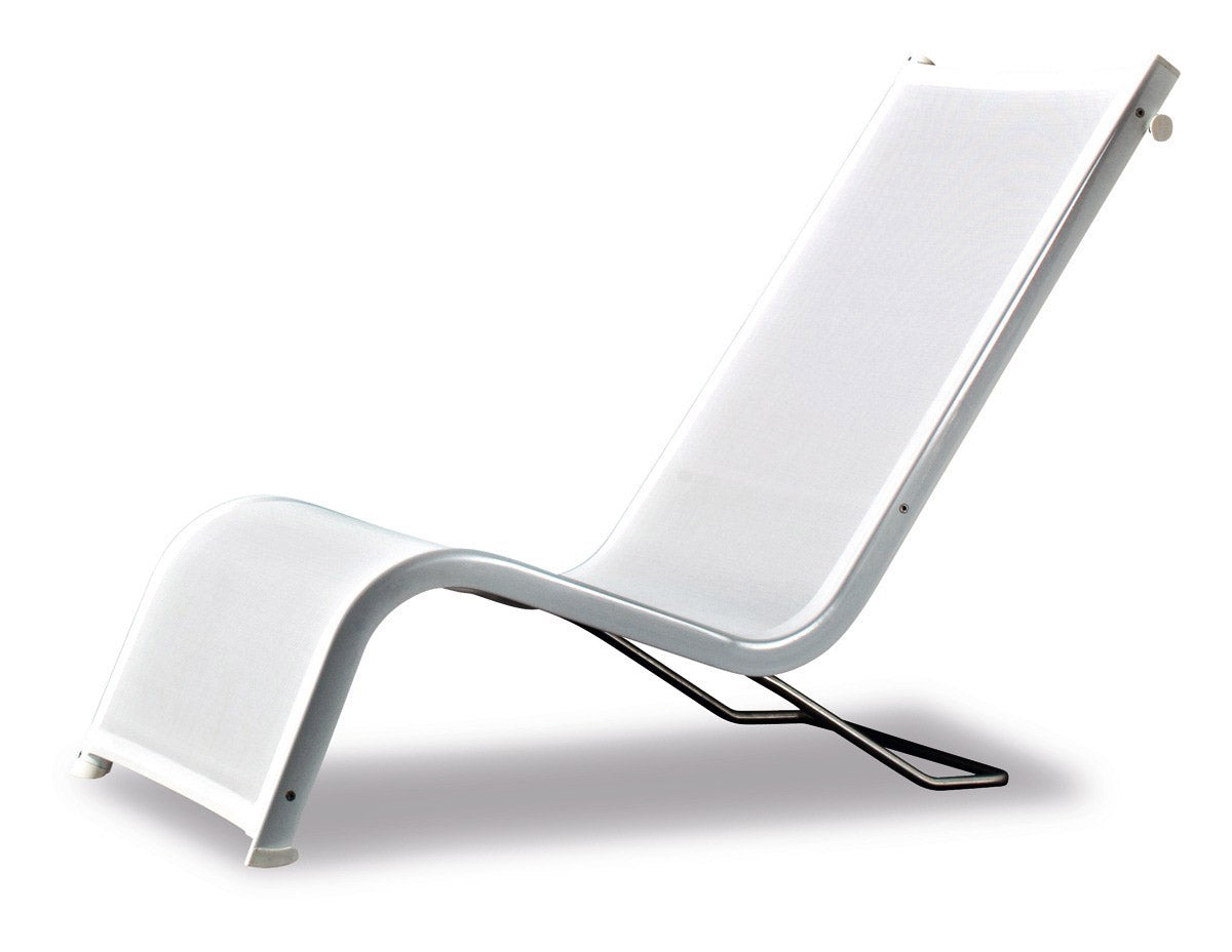 Lazy Sunbed — Sculptural Modern Outdoor Lounger by Serralunga