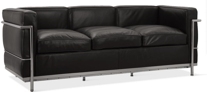 LC2 3 Seater Sofa by Le Corbusier | Stile