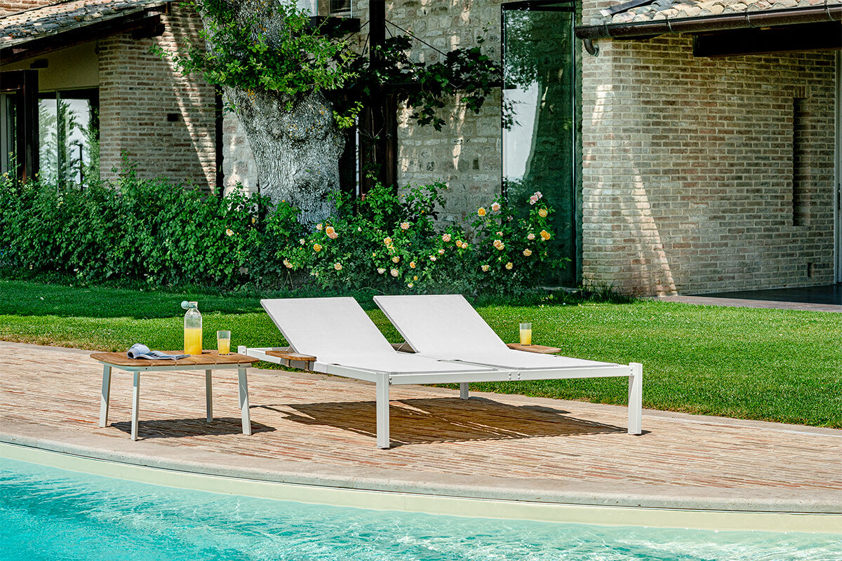 Shine Double Sunbed | Luxury Outdoor | EMU