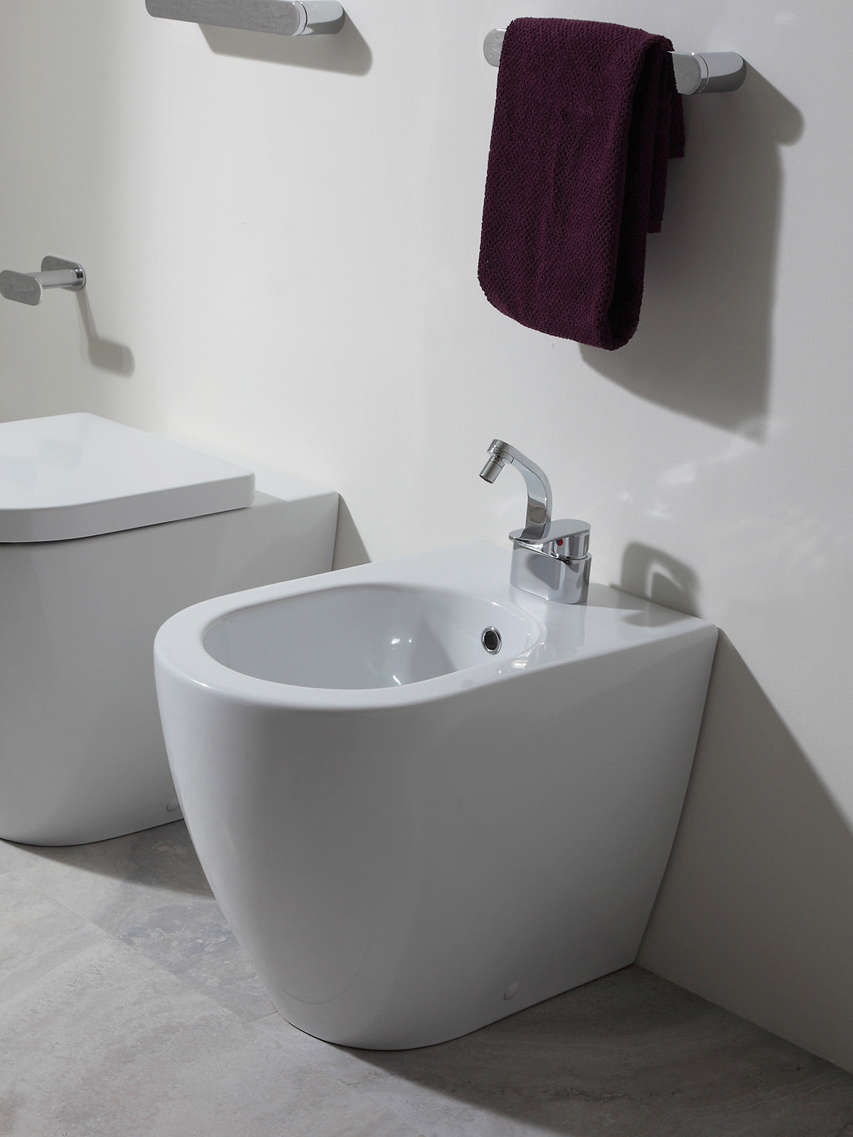 Link Bidet Floor Mounted | Luxury Bathroom | Ceramica Flaminia
