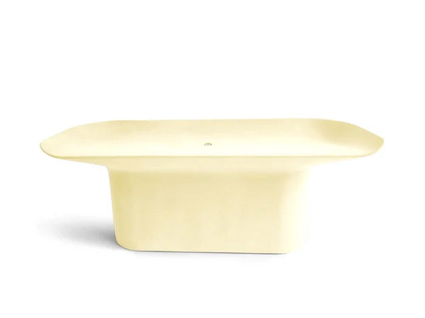 Luba Moleskin Bench — Soft‑Touch Italian Seating by Serralunga