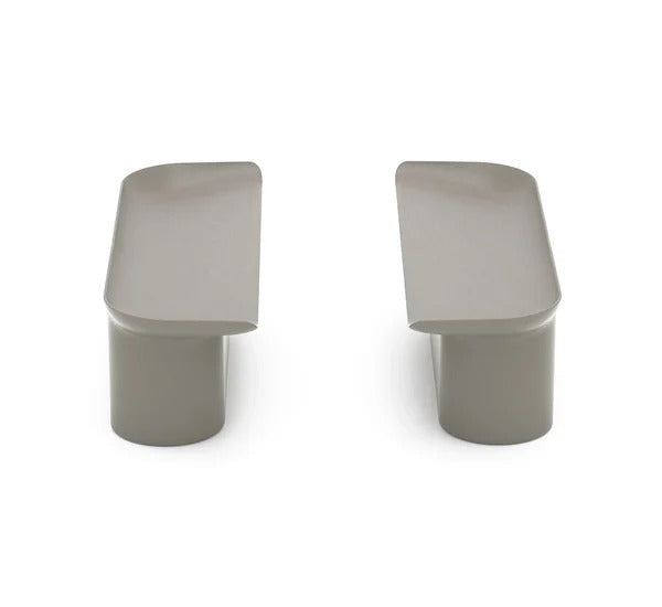 Serralunga Luba Bench – Modern Indoor/Outdoor Sculptural Seating Made in Italy