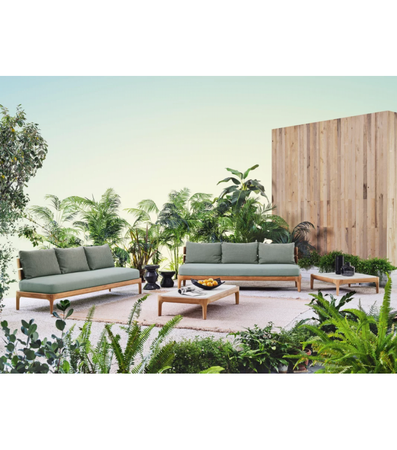 Mediterraneo 04 Three Seater Sofa | Luxury Furniture | Gervasoni