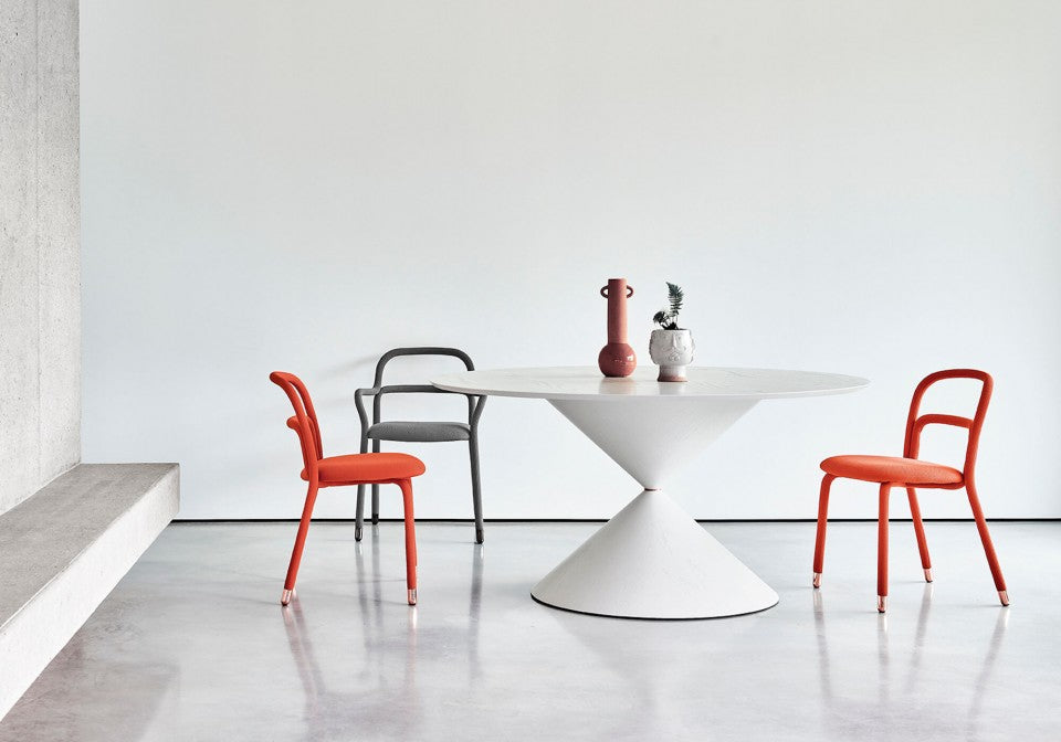Clessidra Round Dining Table | Midj Contemporary Design