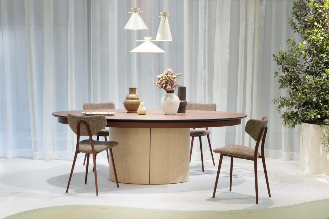 Sesamo Extendible Elliptic Dining Table | Midj Contemporary Design