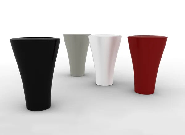 Ming High — Tall Sculptural Indoor/Outdoor Planter by Serralunga