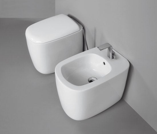 Monò Bidet Floor Mounted | Luxury Bathroom | Ceramica Flaminia