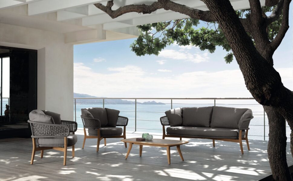 Moon Teak Living Armchair | Luxury Talenti Outdoor Living