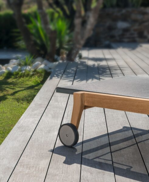 Moon Teak Sunbed | Luxury Talenti Outdoor Living