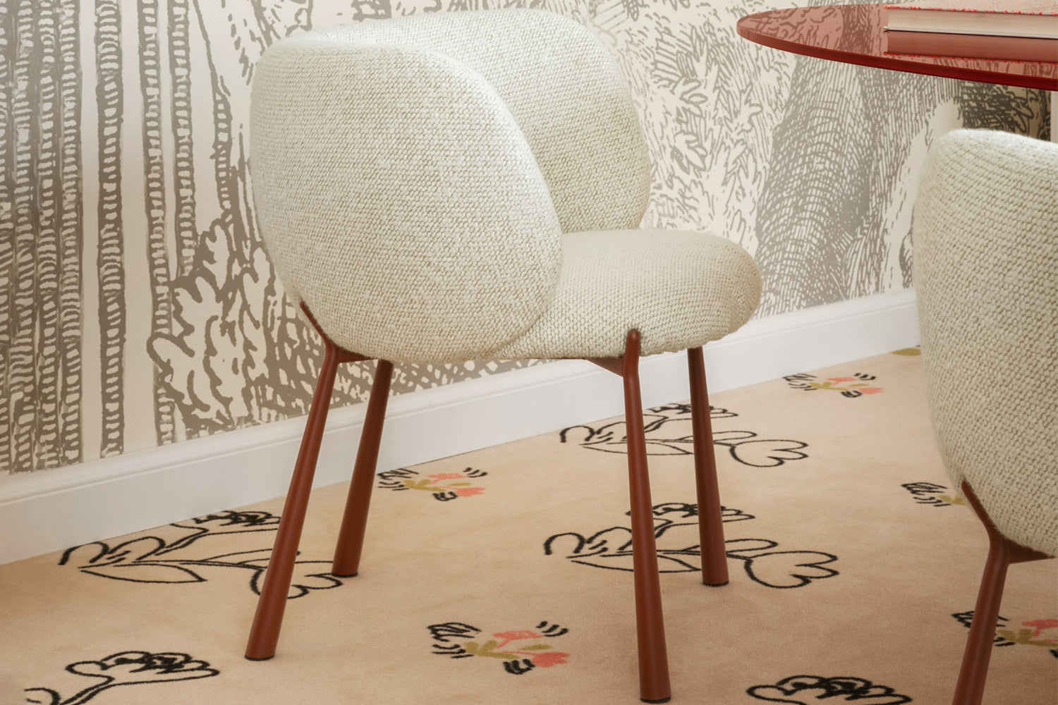 Mys Dining Chair With Armrests | Midj Contemporary Design