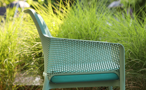 Net Stackable Chair with Armrest | Luxury Outdoor | Nardi