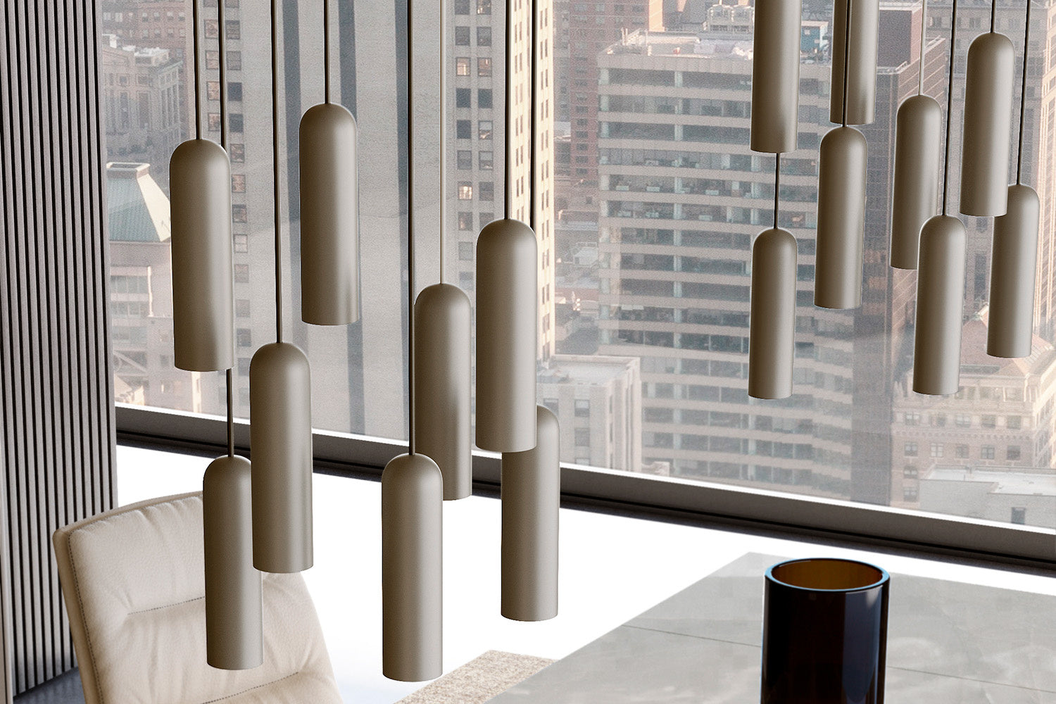 Nanun Suspension Lamp by Eforma | Luxury Italian Lighting Design