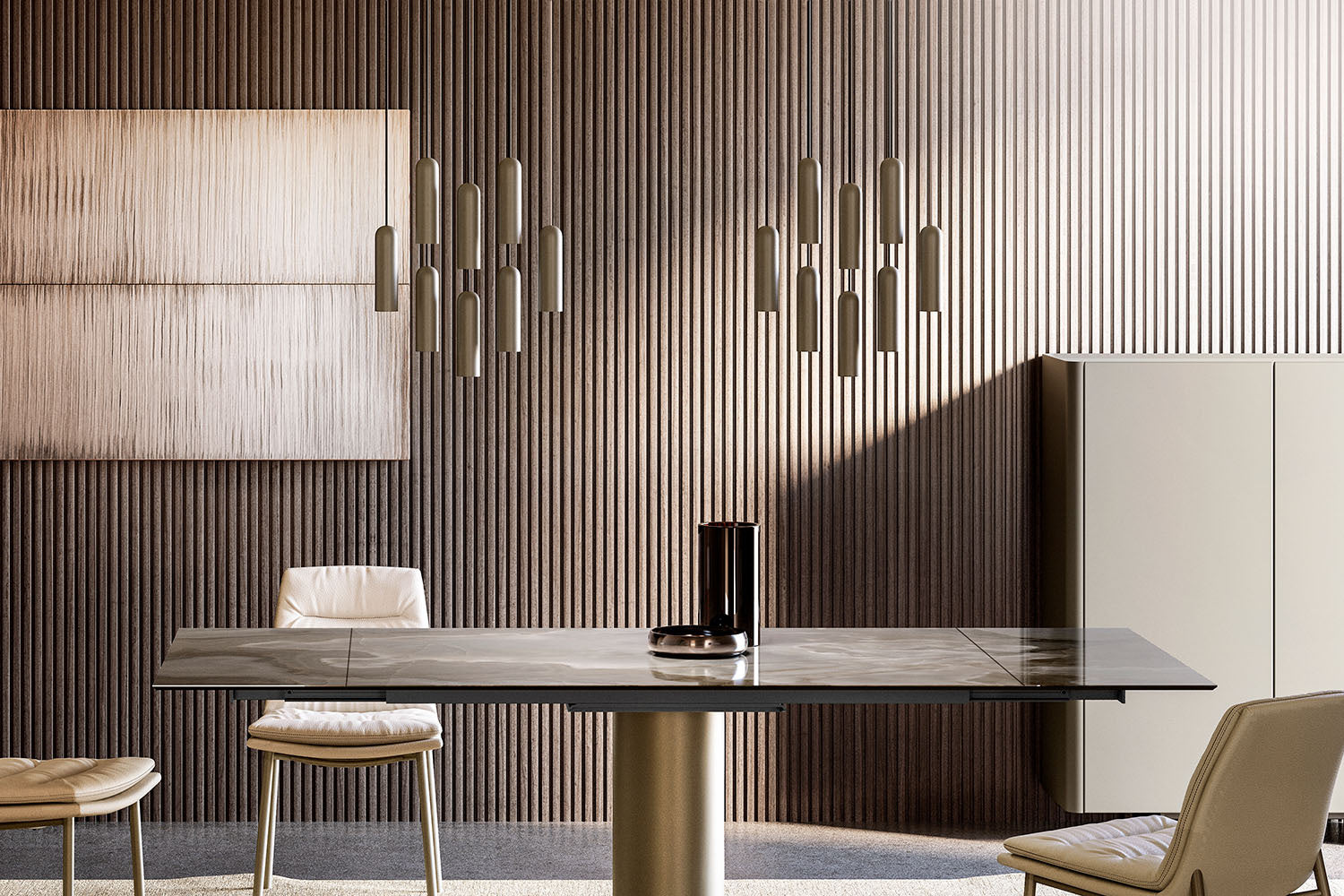 Nanun Suspension Lamp by Eforma | Luxury Italian Lighting Design