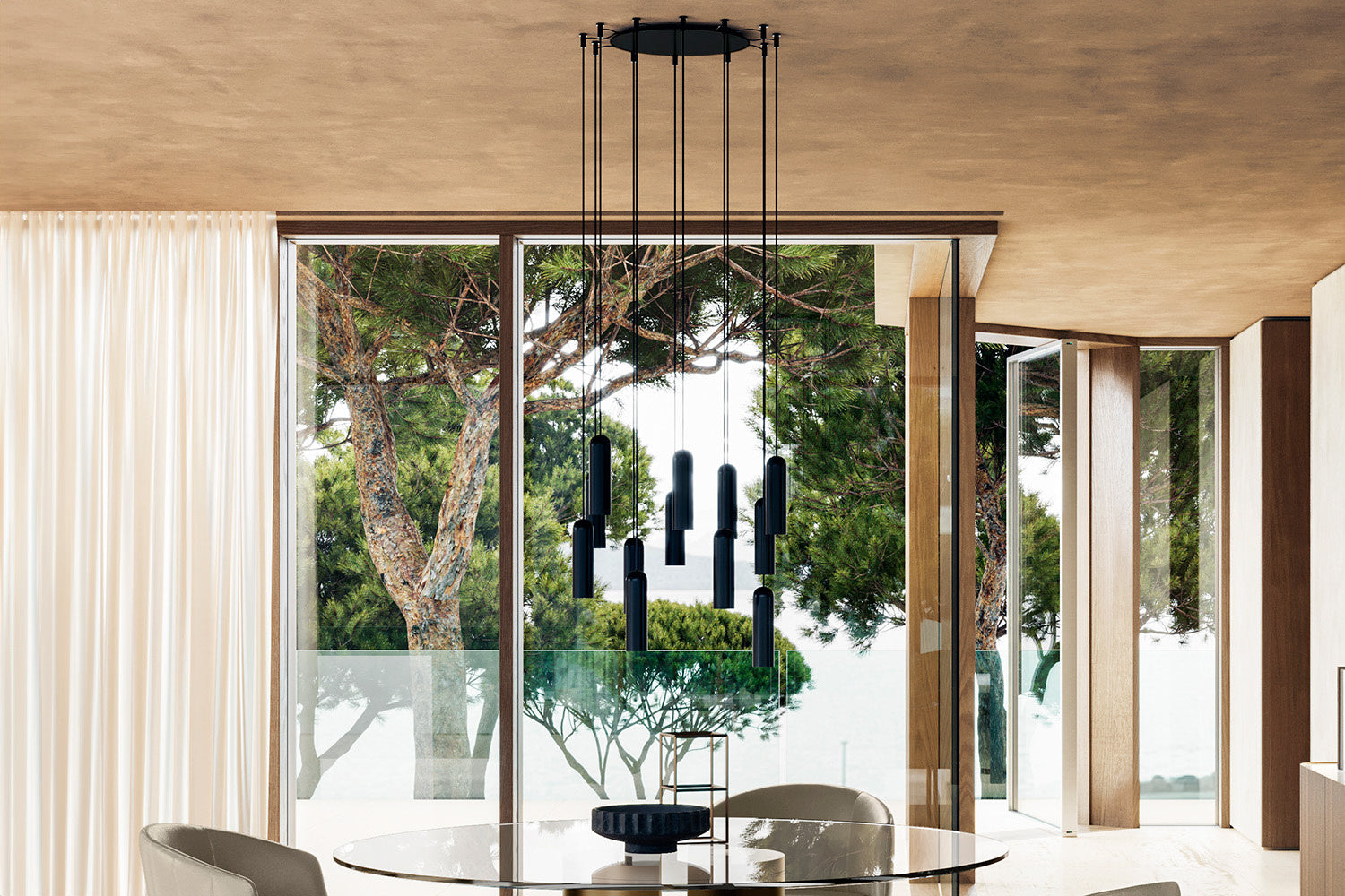 Nanun Suspension Lamp by Eforma | Luxury Italian Lighting Design