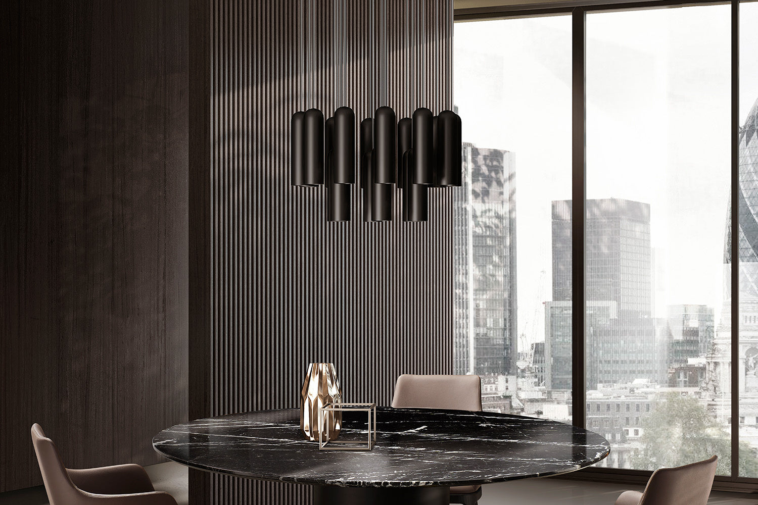 Nanun Suspension Lamp by Eforma | Luxury Italian Lighting Design