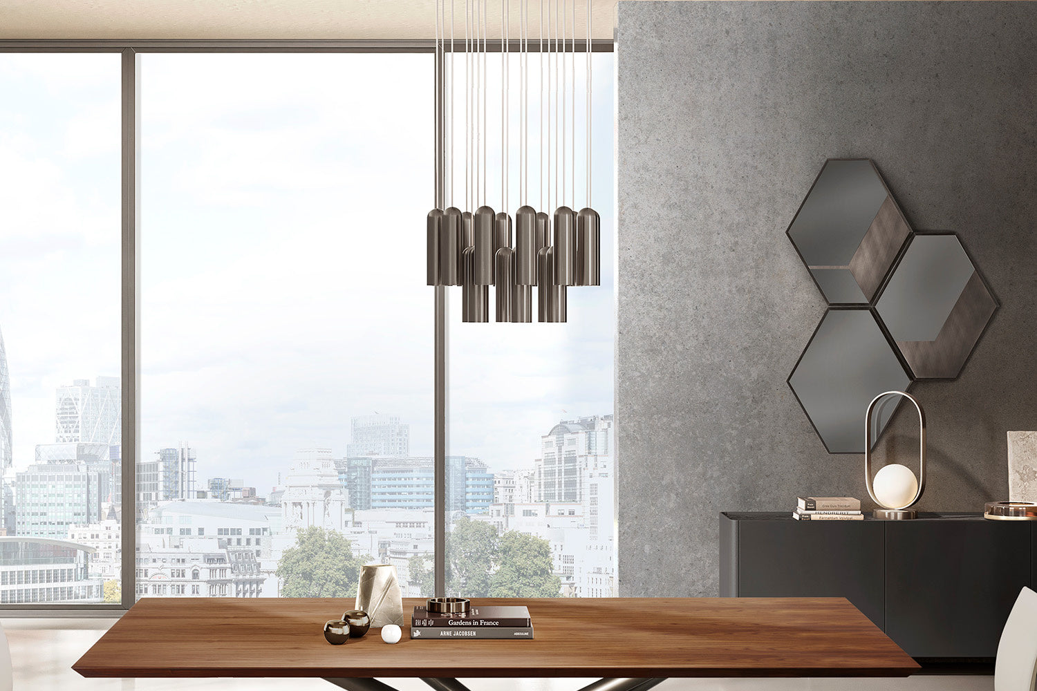 Nanun Suspension Lamp by Eforma | Luxury Italian Lighting Design