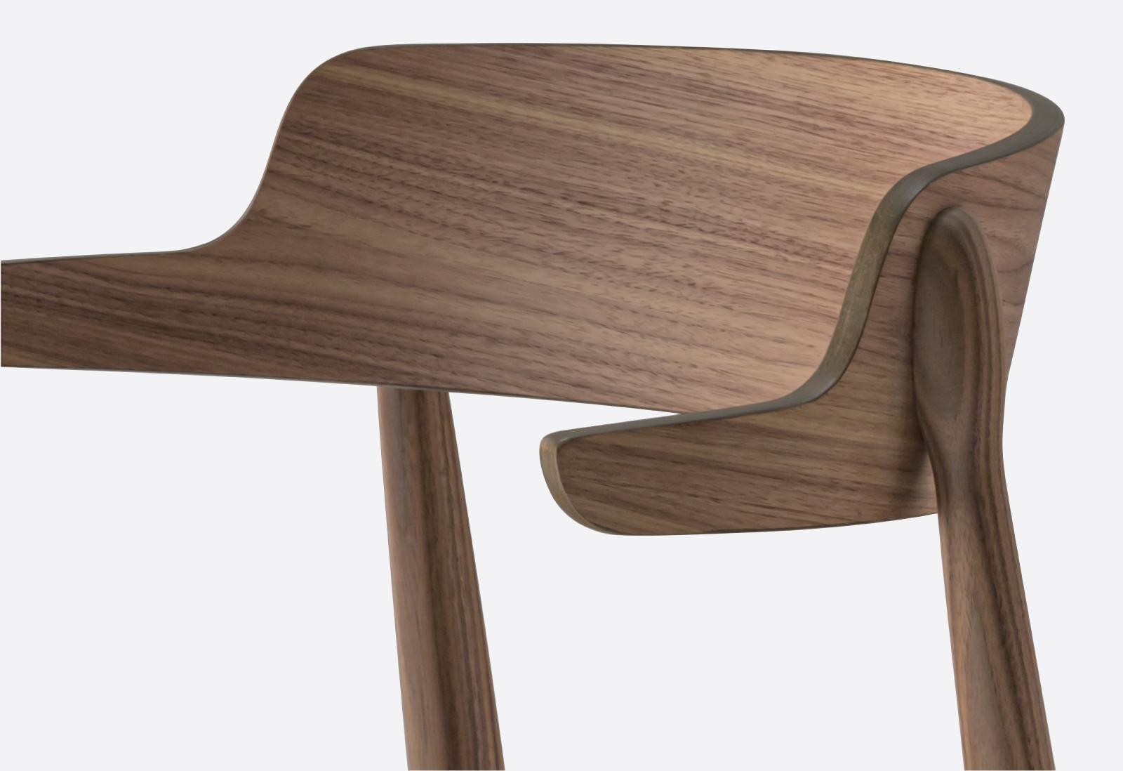 Nemea 2825 Dining Chair with Armrests | Luxury Design | Pedrali