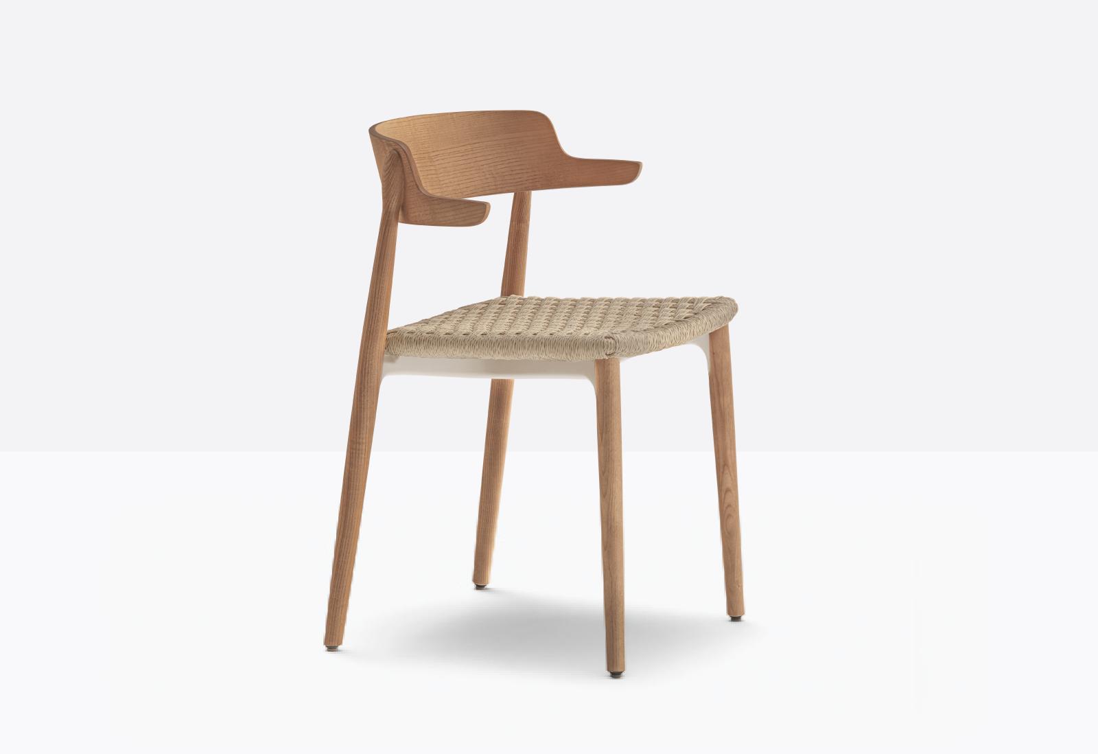 Nemea 2827 Dining Chair with Armrests | Luxury Design | Pedrali