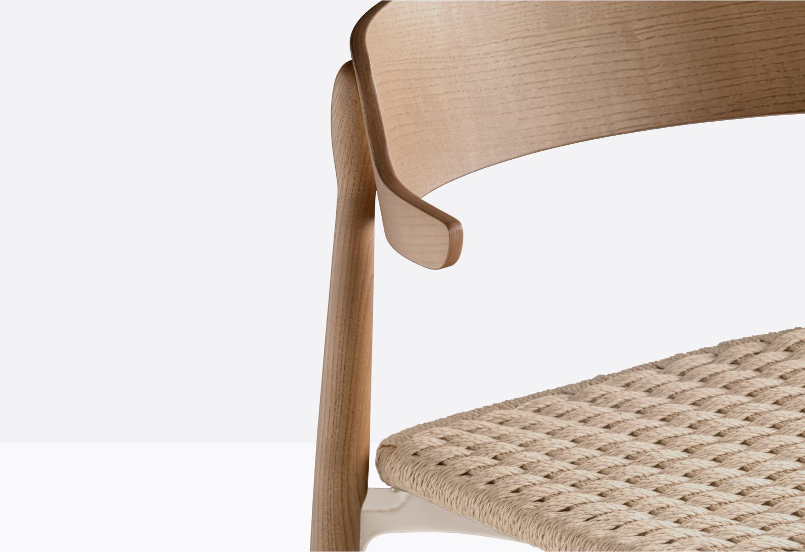Nemea 2827 Dining Chair with Armrests | Luxury Design | Pedrali