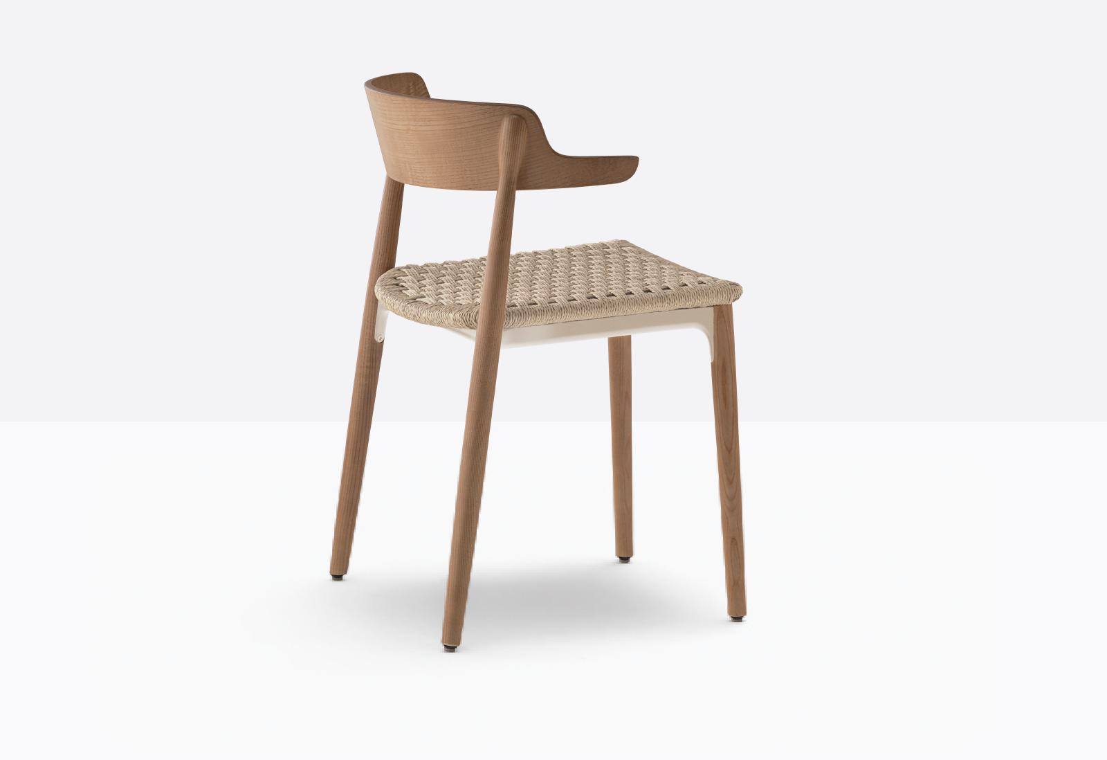 Nemea 2827 Dining Chair with Armrests | Luxury Design | Pedrali